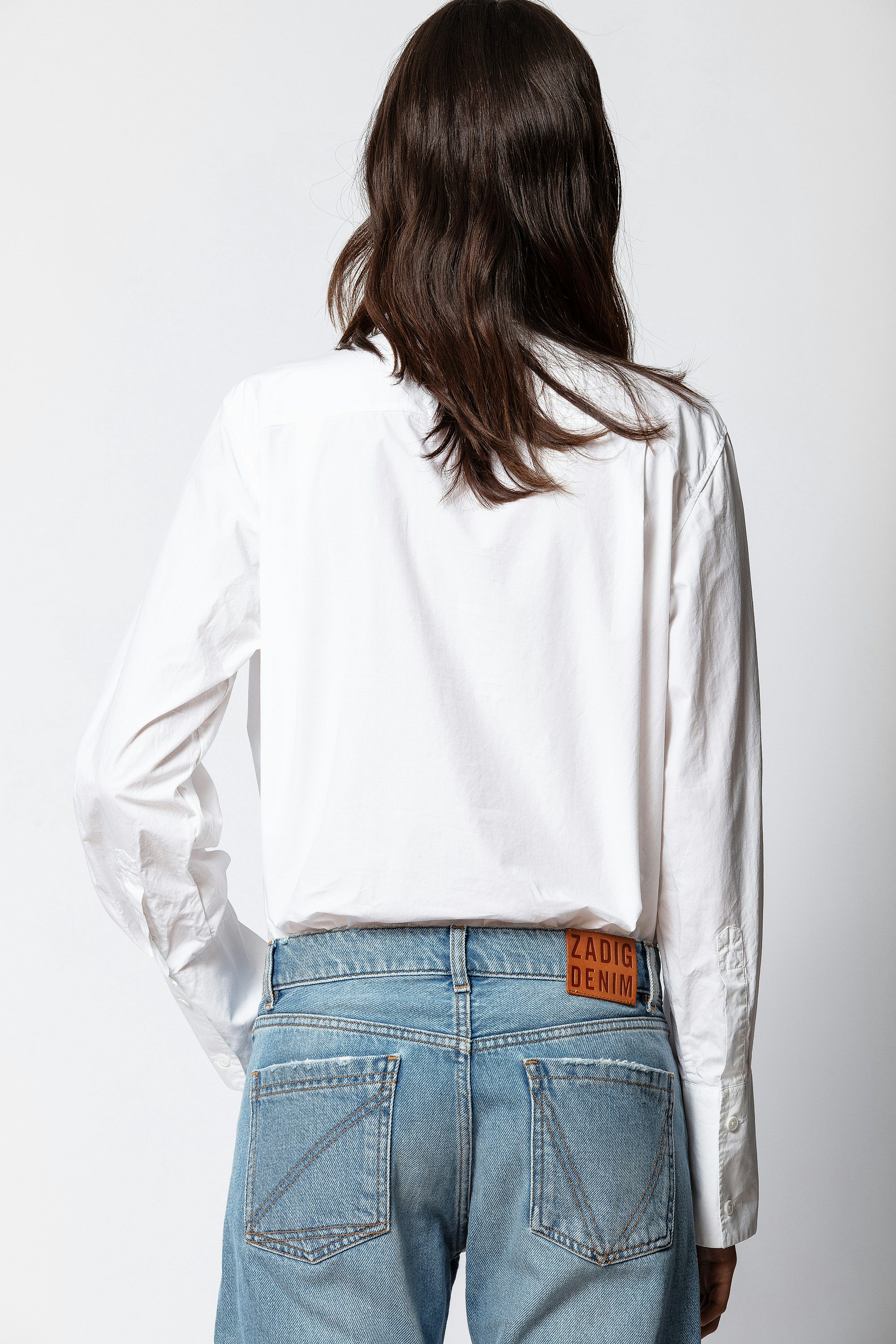 Erini Jeans - Women's worn effect jeans